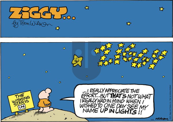 Ziggy on Sunday October 3, 2021 Comic Strip