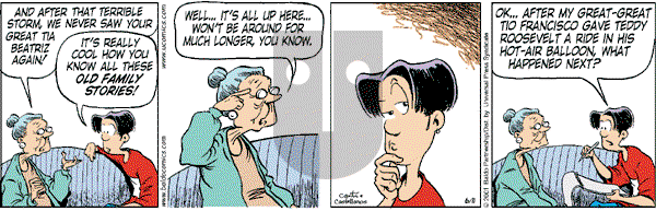 Baldo - Monday June 11, 2001 Comic Strip