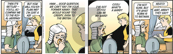 Doonesbury on Tuesday April 12, 2011 Comic Strip