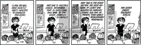 Doonesbury on Friday July 18, 1975 Comic Strip