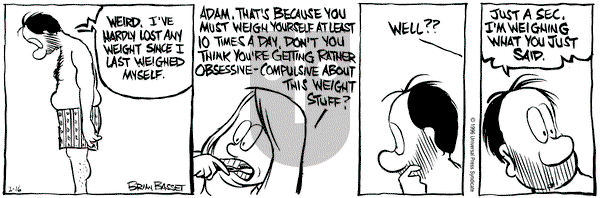 Adam@Home on Friday February 16, 1996 Comic Strip