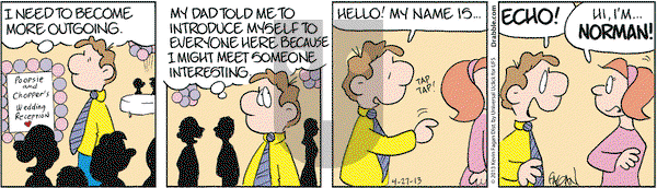 Drabble on Saturday April 27, 2013 Comic Strip