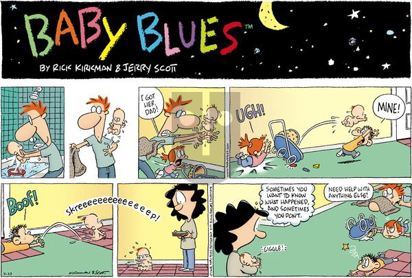 Baby Blues on Sunday April 27, 2008 Comic Strip