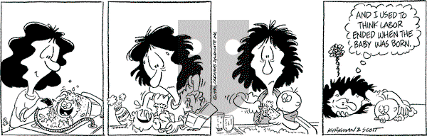 Baby Blues on Monday October 22, 1990 Comic Strip