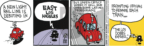 La Cucaracha - Saturday November 14, 2009 Comic Strip