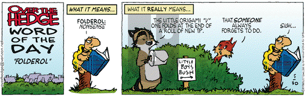 Over the Hedge on Saturday May 30, 2015 Comic Strip