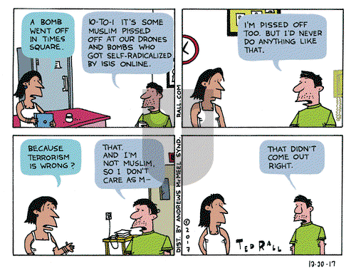 Ted Rall on Wednesday December 20, 2017 Comic Strip