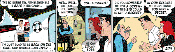 Rip Haywire on Friday June 3, 2016 Comic Strip