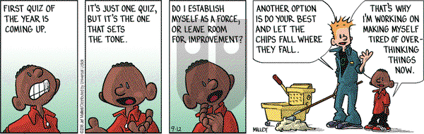 Frazz on Monday September 12, 2016 Comic Strip