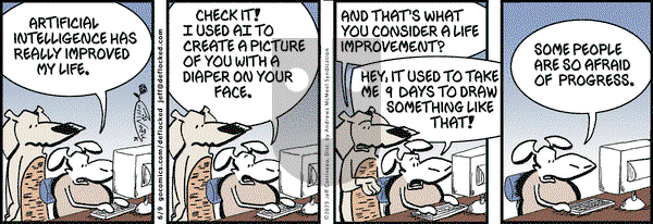 DeFlocked on Monday June 9, 2025 Comic Strip
