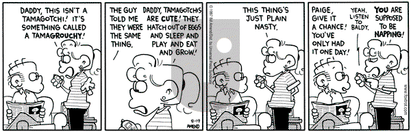 FoxTrot - Tuesday August 19, 1997 Comic Strip