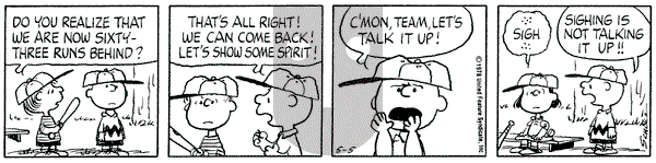 Peanuts on Friday May 5, 1978 Comic Strip