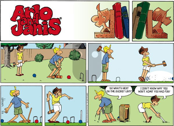 Arlo and Janis on Sunday May 3, 2015 Comic Strip