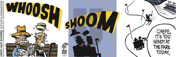 La Cucaracha on Tuesday February 23, 2010 Comic Strip