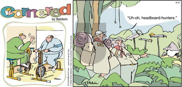 Cornered on Sunday September 15, 2002 Comic Strip