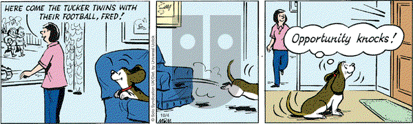 Fred Basset on Tuesday October 4, 2016 Comic Strip