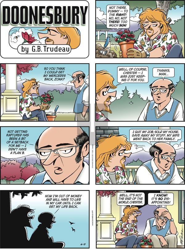 Doonesbury on Sunday June 19, 2011 Comic Strip