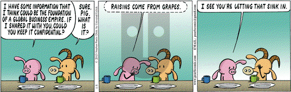 Pearls Before Swine on Saturday January 5, 2013 Comic Strip