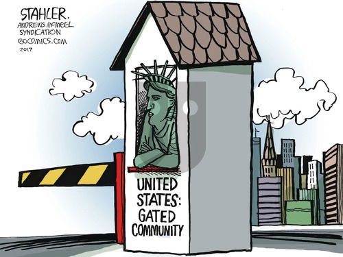 Jeff Stahler on Sunday August 6, 2017 Comic Strip