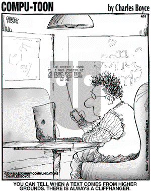 Compu-toon on Wednesday April 16, 2014 Comic Strip