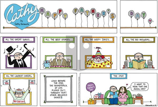 Cathy Classics on Sunday June 18, 2006 Comic Strip