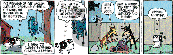 Pooch Cafe on Thursday July 4, 2013 Comic Strip
