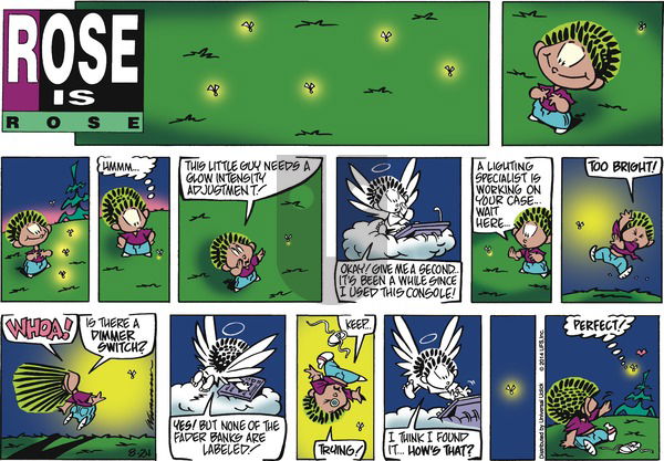 Rose is Rose on Sunday August 24, 2014 Comic Strip