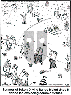 Close to Home on Monday July 20, 1998 Comic Strip