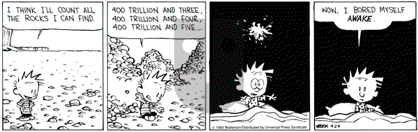 Calvin and Hobbes on Saturday April 24, 1993 Comic Strip