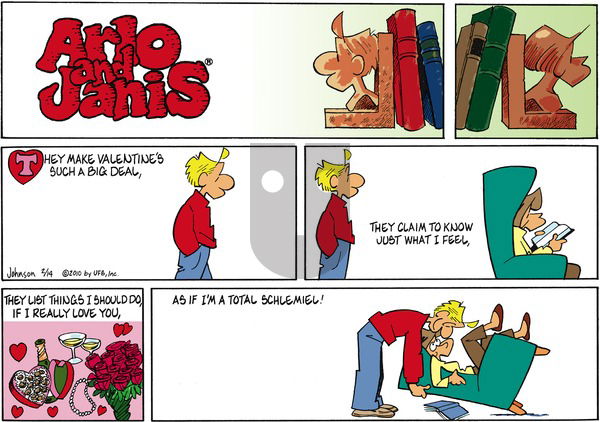 Arlo and Janis on Sunday February 14, 2010 Comic Strip