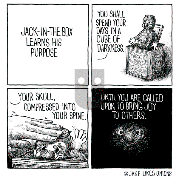 Jake Likes Onions on Wednesday December 20, 2017 Comic Strip