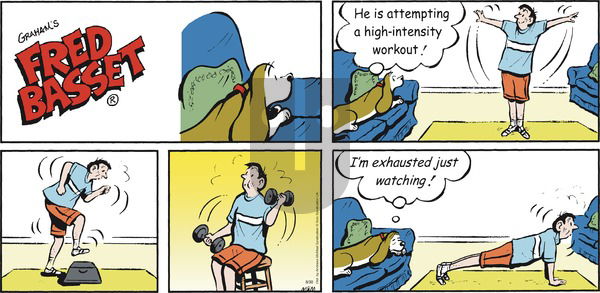 Fred Basset on Sunday August 30, 2020 Comic Strip