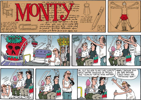 Monty on Sunday September 28, 2014 Comic Strip