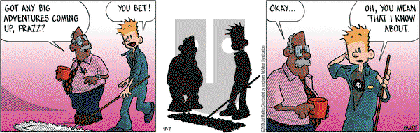 Frazz on Saturday September 7, 2019 Comic Strip