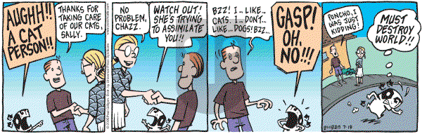 Pooch Cafe on Wednesday July 19, 2006 Comic Strip