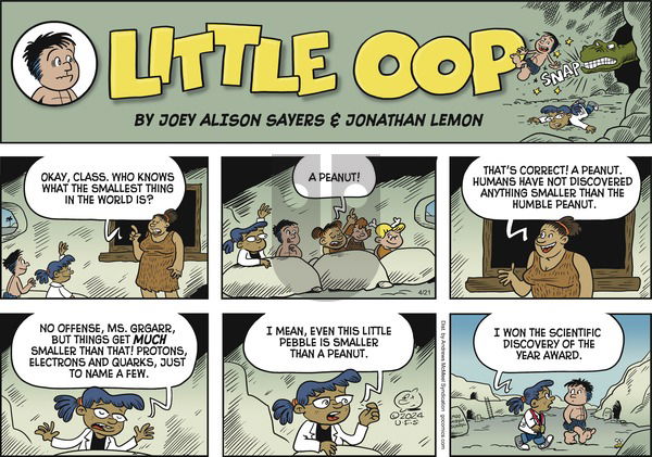Alley Oop - Sunday April 21, 2024 Comic Strip
