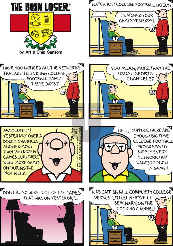 The Born Loser - Sunday November 10, 2024 Comic Strip