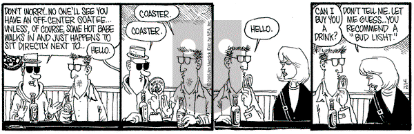 Monty on Tuesday April 12, 2005 Comic Strip