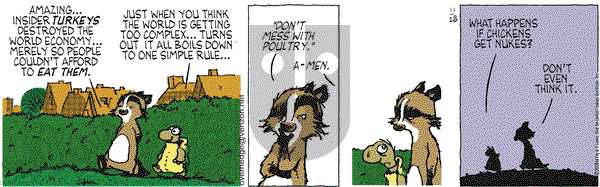Over the Hedge on Friday November 28, 2008 Comic Strip