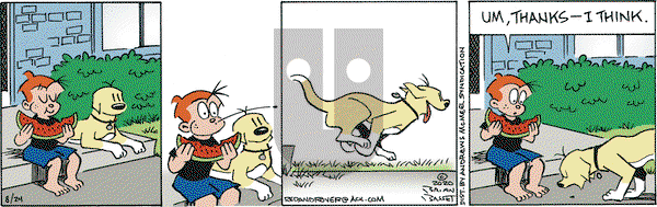 Red and Rover on Monday August 24, 2020 Comic Strip