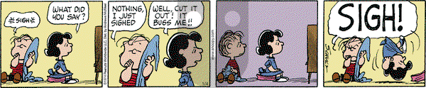 Peanuts - Monday January 4, 2021 Comic Strip