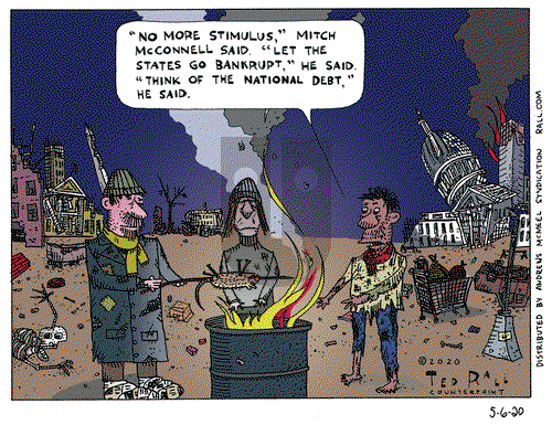 Ted Rall on Wednesday May 6, 2020 Comic Strip