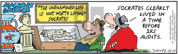 Frank and Ernest - Wednesday December 17, 2008 Comic Strip