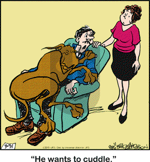 Marmaduke on Tuesday March 31, 2015 Comic Strip