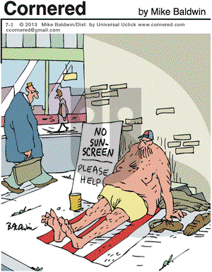 Cornered on Monday July 1, 2013 Comic Strip