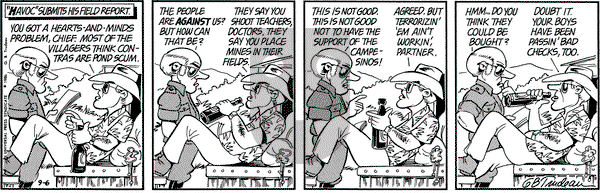 Doonesbury on Saturday September 6, 1986 Comic Strip