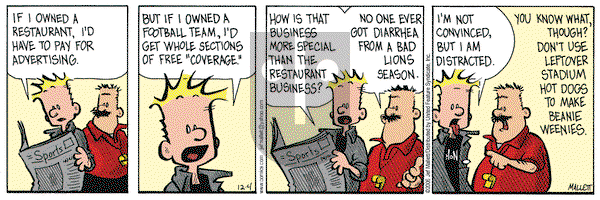 Frazz on Monday December 4, 2006 Comic Strip