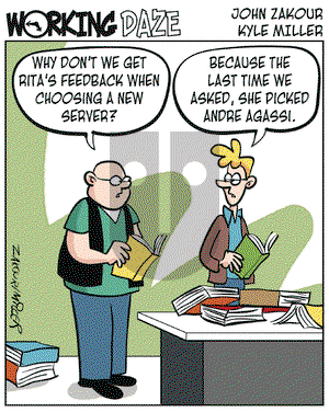 Working Daze on Saturday September 30, 2006 Comic Strip