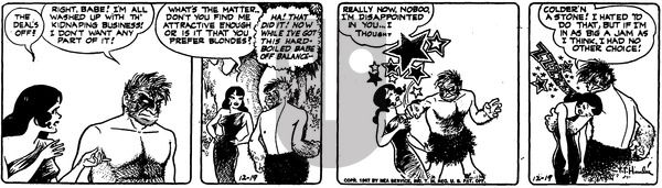 Alley Oop on Friday December 19, 1947 Comic Strip