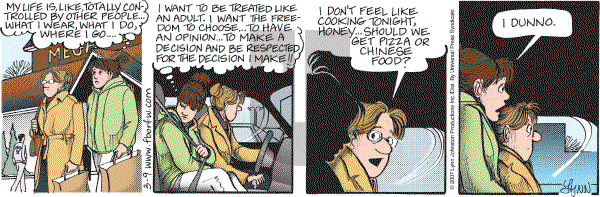 For Better or For Worse - Friday March 9, 2007 Comic Strip